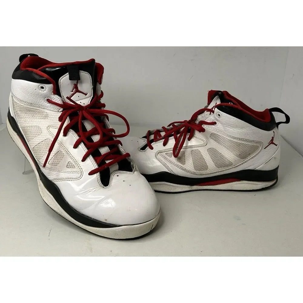 Jordan Flight Team 11 Red/white/Black Men's Sz 14‎